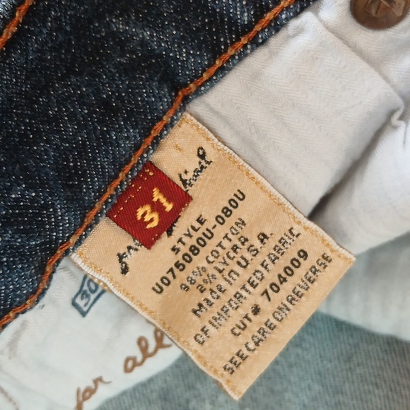 7 For All ManKind Bootcut Denim Jeans Size 31 - Picture 5 of 16